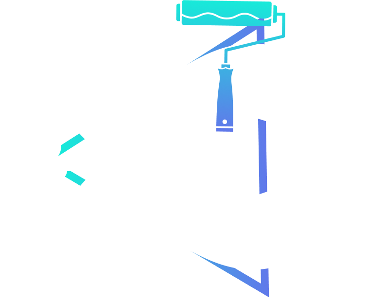 RJE Painting Co. Inverse Icon