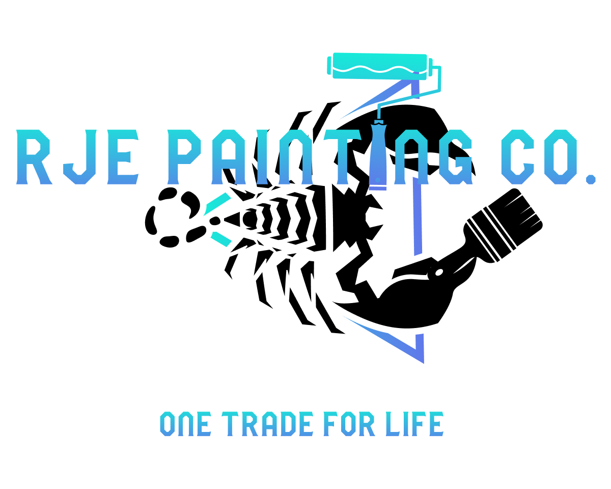 RJE Painting Logo with Tagline